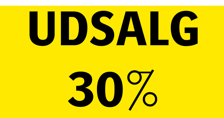 Udsalgs skilt 1000x500